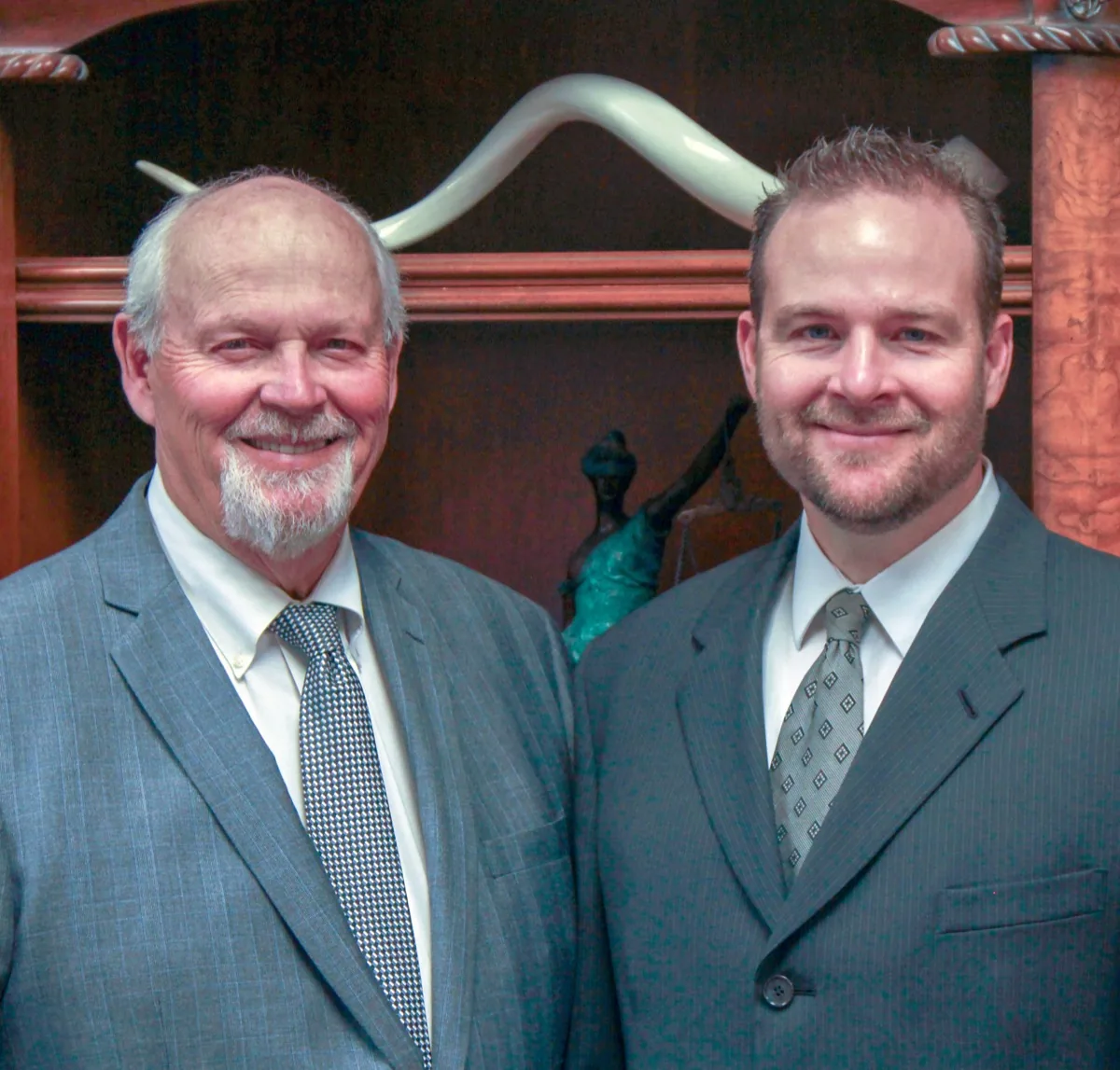 Vernon and Alexander Jolley, founding attorneys of Jolley & Jolley